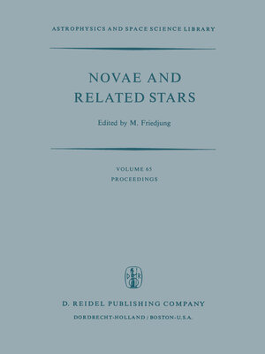 cover image of Novae and Related Stars